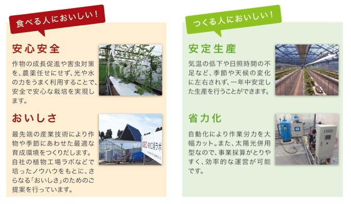 太陽光併用型 植物工場